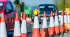Street works on site.